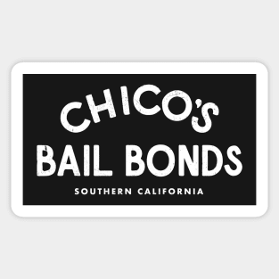 Chico's Bail Bonds Southern California - vintage logo Sticker